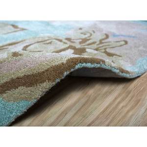 Tapis Hacienda vert en laine et viscose tufté à la main pour adolescents, motif floral rayé, rectangulaire, pour couloir, 4m, modèle Taq-113, pour la maison et le salon - Product Image 5