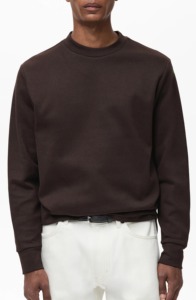 Sudadera personalizada de 100% algodón mezclado para hombre, sudadera básica de lana gruesa pesada 450GSM, sudadera de gran tamaño con hombros caídos y ajuste cuadrado para hombre - Product Image 5