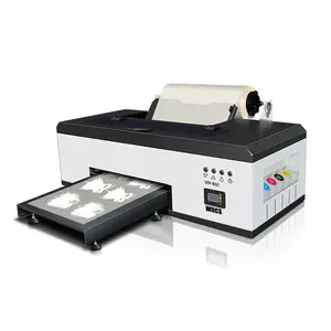 Impressora Easy to Operar Direct To Film A3 30cm Eps 1390 L1800 DTF para roupas de algodão DIY personalizadas com logotipo