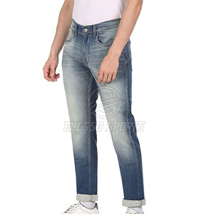 High Quality Casual Wear Men Jeans Pants Solid Color Top Selling Men Jeans Pants For Adult - Product Image 2