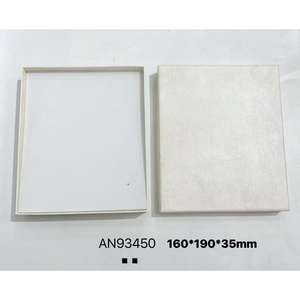 VIKILADY Cemento Gris con Puntos Blancos 160*190*35mm Contenedor de Joyería Empaquetado en una Caja de Regalo Decorativa - Product Image 1