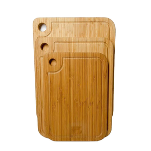 Nouvel ensemble de planches à découper en bambou, 3 pièces, blocs à découper sains pour la cuisine - Product Image 3