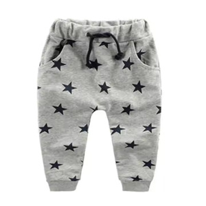 Pantalon de survêtement confortable en coton éponge français pour enfants Style droit décontracté avec logo brodé pour le sport pour garçons - Product Image 5