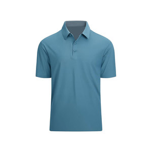 Camiseta POLO de verano para hombre, camiseta transpirable con decoración de botones, manga corta bordada - Product Image 4