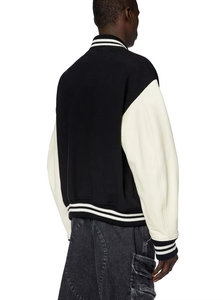 Vente en gros 2025 veste de baseball pour hommes maillot de sport universitaire ample et décontracté vert bleu vêtements grande taille bouton de support Service OEM - Product Image 4