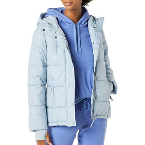 Custom Logo Women's Puffer Jacket for High Quality Bubble Crop <b>Top</b> Jacket Plus Size <b>Coats</b> OEM Service Women's Puffer Jacket - Product Image 2