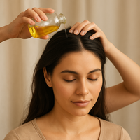 Huile capillaire à l'amla écologique de qualité supérieure, sans alcool, 500 grammes, parfum longue durée pour nourrir le cuir chevelu, renforcer les racines, stimuler la croissance