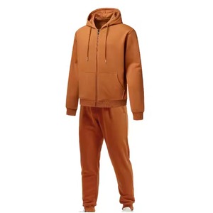 Ensemble d'entraînement d'été de survêtement léger pour hommes Costume de survêtement de marque avec logo Uniforme d'entreprise et d'équipe Fermeture à glissière pour hommes - Product Image 2