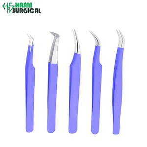 Professional Medical Instruments Supplier <b>Eyelash</b> Extension Tweezers Set for Lash <b>Application</b> - Product Image 2