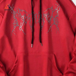 Sudaderas con Pedrería y Cristales Brillantes, Tela Cómoda, Ropa Casual de Moda, Proveedor, Personalizable - Product Image 3