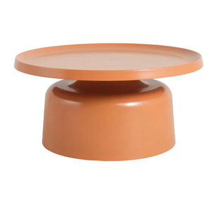 Tendance métal canapé Table d'appoint décor à la maison Table d'appoint à la main or Rose fini moderne haut arrondi meubles de salon - Product Image 5