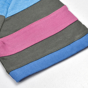 Nouveau design populaire Logo personnalisé fabriqué en coton brodé de haute qualité Polo de golf de couleur unie - Product Image 5