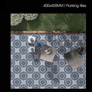 Carreaux de sol extérieurs en céramique mate de qualité supérieure 40x40cm 400x400mm pour allées, parkings et jardins - Product Image 1