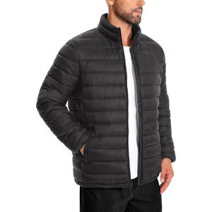 Chaqueta acolchada reflectante de alta calidad para hombre, abrigo de invierno con cuello levantado de último estilo Unisex, ropa de moda de calle alta - Product Image 2