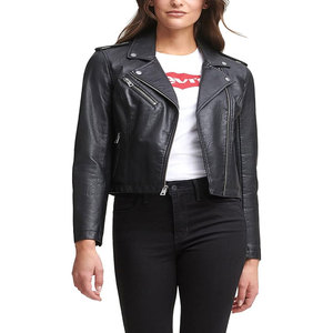 Venta al por mayor Otoño Invierno moda hombres chaqueta de cuero Color sólido cremallera más 8XL tamaño Stand Collar Casual PU chaqueta - Product Image 6