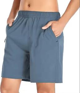 กางเกงขาสั้นสำหรับออกกำลังกายแห้งเร็วมีซิปสำหรับออกกำลังกายวิ่งออกกำลังกายแบบลำลองฝึกซ้อม2025 - Product Image 3