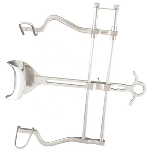 Ecarteur abdominal Balfour allemand en acier inoxydable Set Surtechs Central Blade Source d'alimentation manuelle Ecarteur général complet - Product Image 3