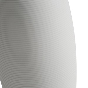 Vases en céramique blanche - Cadeau de mariage artisanal écologique, décoration de maison de luxe durable avec un cycle de vie long - Product Image 5