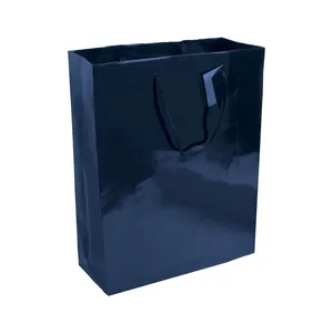 Sacs en papier laminé personnalisés avec soufflet, sacs promotionnels en papier sur mesure avec gadgets - Product Image 5