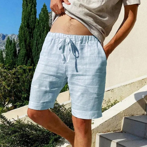 Men's Polyester/Cotton Solid Basketball <b>Shorts</b> Breathable Quick Dry Eco-Friendly Plus Size Gym Beach Vacation Basketball <b>Shorts</b> - Product Image 3