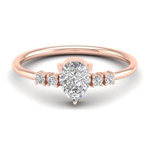 REYES, venta directa de fábrica, fabricación personalizada de oro de 14K, anillos de diamantes cultivados en laboratorio, rodio clásico para mujer, moda fina - Product Image 5