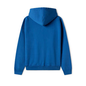 เสื้อฮู้ดผู้ชายสีฟ้าแบบมีฮู้ด S-7XL คลับมีซิปรูดซิปขึ้น - Product Image 2