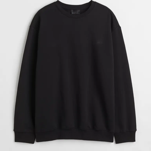 Sudadera lisa de algodón estampada para hombre con cuello redondo Ropa de invierno digital - Product Image 4