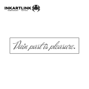 <span class=keywords><strong>Tatuaje</strong></span> Semipermanente al por Mayor con Frase 'El Diablo No Duerme', <span class=keywords><strong>Tinta</strong></span> de Jugo de Gardenia, Resistente al Agua, Duración de 15 Días, Fuente de Máquina de Escribir - Product Image 4