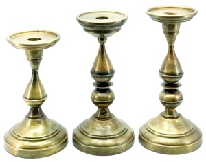 Diseño de lujo conjunto de 3 de la vela de hierro pie mejor la venta de jardín y decoración de la boda decoración de la fiesta de vela decoración para el hogar - Product Image 1
