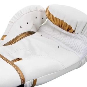 Gants de boxe personnalisés, design gagnant, % cuir véritable, gants d'entraînement imperméables, antidérapants, fermeture à boucle et crochet KINGPIN - Product Image 6