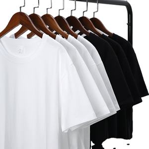 Oem Customized logo Design Heavy 220g Trendy Cotton <b>T</b>-<b>shirt</b> Round Neck Cultural <b>Shirt</b> <b>White</b> Thickened <b>T</b>-<b>shirt</b> for <b>men</b> - Product Image 1