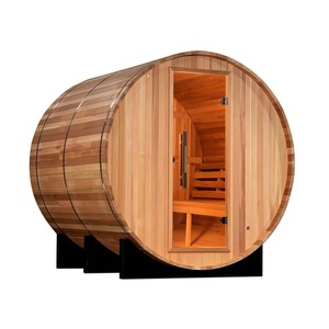 تصاميم ذهبية Arosa 4 شخص برميل ساونا-ساونا تقليدية في الهواء الطلق - Product Image 1