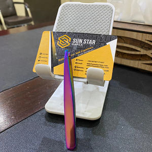 RTS แหนบถอนขนคิ้ว, แหนบปลายเอียงมืออาชีพคิ้วและกำจัดขนไม่มีช่องว่างสแตนเลส - Product Image 5