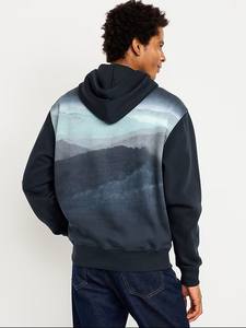 Sudaderas con Capucha Personalizadas de Algodón 100% para Hombre, Estilo Casual de Invierno, Color Sólido, Alta Calidad para Adultos - Product Image 3