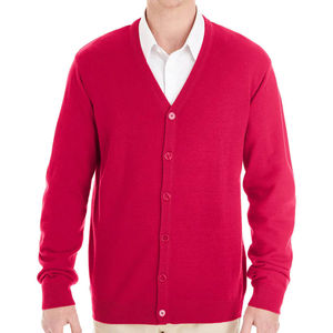Ventes en gros de pulls en tricot pour hommes sur mesure OEM, mode d'hiver, col en V, pull décontracté en coton, pull élégant pour hommes - Product Image 4
