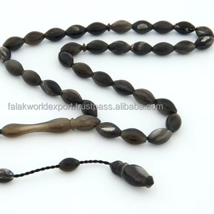 Rosario Falak World Export, Ovalado, Negro, Material Orgánico Pulido, Uso Religioso - Product Image 3