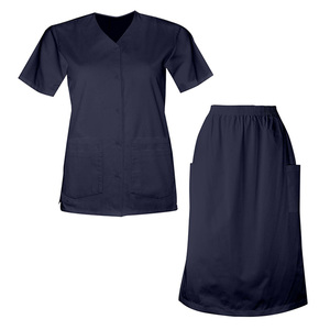 Jupes et Robes d'Infirmière KATBROS INDUSTRY de Haute Qualité pour Femmes, Uniformes Hospitaliers 2024 Anti-Plis, Séchage Rapide, Respirants - Product Image 1