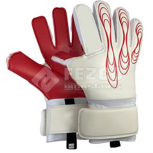 Guantes de fútbol de cuero de alta calidad para porteros con ajuste seguro Tecnología de control de Palma mejorada Diseño transpirable - Product Image 1