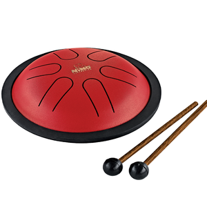 Pequeño tambor de lengua de acero negro, 6 notas, percusión compacta, tonos relajantes para relajación disponibles a precios al por mayor. - Product Image 2