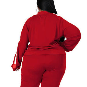 Chándal informal de talla grande para mujer de alta calidad, traje de dos piezas, ropa de invierno, chándales para mujer a la venta en línea - Product Image 6