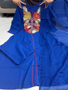 LANZANDO NUEVO DISEÑADOR KURTA PENT CON DUPATTA TELA PURE MUL ALGODÓN CON TRABAJO DE BORDADO - Product Image 4