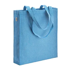 Borsa Shopper Promozionale Sostenibile in Cotone Riciclato, Compagna Ecologica per Gadget - Product Image 5