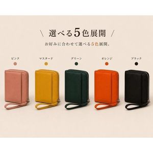 กระเป๋าสตางค์หนังแกะแท้สำหรับผู้หญิงขนาดเล็ก-ทนทานอเนกประสงค์ - Product Image 2
