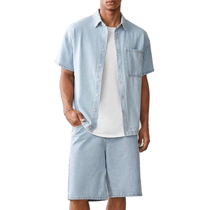 Pantalones cortos de mezclilla para hombre, superventas, hechos a medida, de alta calidad, de secado rápido, transpirables, suaves, para verano, 2025 - Product Image 1