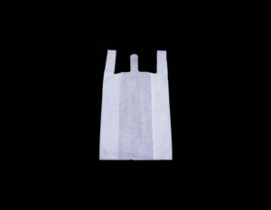 Sac en tissu non tissé blanc - Product Image 5