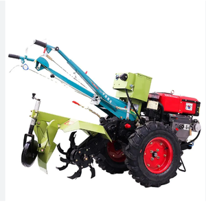 15HP 2 ruedas multifuncional caminar Tractor Mini agricultura mano caminar Tractor con precio de un solo arado - Product Image 2