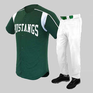 Conjunto de Uniforme de Béisbol Personalizado en Colores Personalizados, Uniforme de Béisbol Masculino de Alta Calidad y Ropa Deportiva de Béisbol, Transpirable y de Secado Rápido - Product Image 3