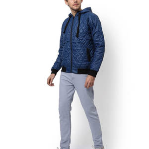 Offre spéciale, veste matelassée de couleur personnalisée, taille, collection hiver, veste matelassée à capuche pour homme - Product Image 1