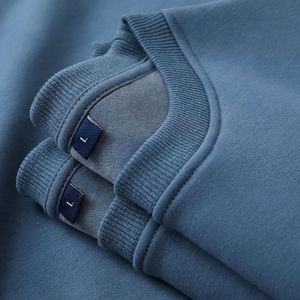 Sweats surdimensionnés à col rond pour femmes Chemises d'hiver élégantes Confortable Chaud Durable Coton Polaire Casual Wear - Product Image 1