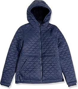 Women's Quilted <b>Puffer</b> <b>Jacket</b> Full-Zip Design Water-Resistant for Winter Spring Autumn Seasons - Product Image 1